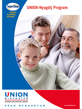 Brochure of Union Biztosító (photo, © Union Biztosító)
