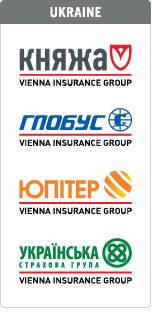 Regional brands of Vienna Insurance Group – Ukraine (logos)