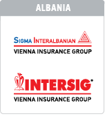 Regional brands of Vienna Insurance Group – Albania (logos)