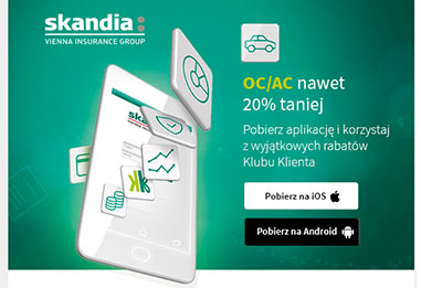 Online advertisement for Skandia's digital insurance solutions (photo, © Skandia)