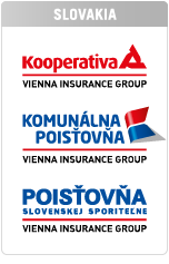 Regional brands of Vienna Insurance Group – Slovakia (logos)