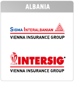 Regional brands of Vienna Insurance Group – Albania (Logos)